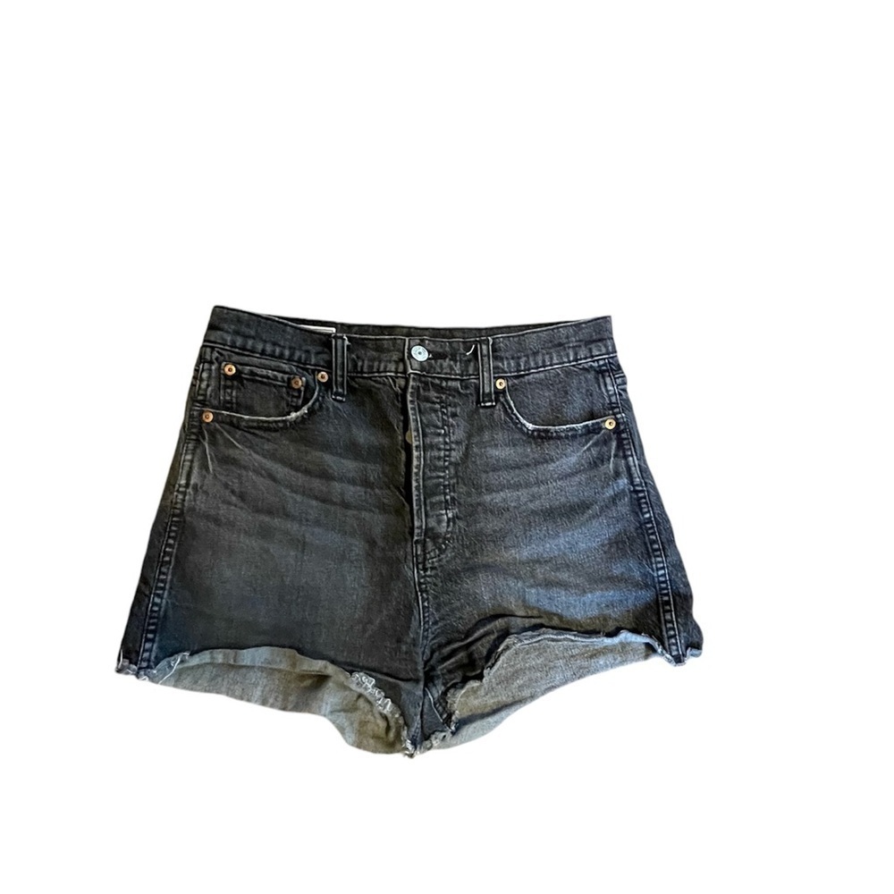 Gap Cheeky Short Sky High Gray Denim Jean Shorts Size 29